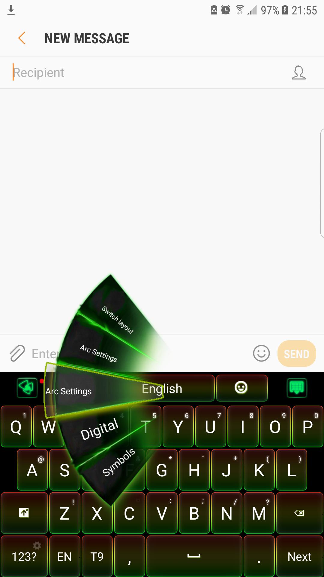 Black Reggae Keyboard