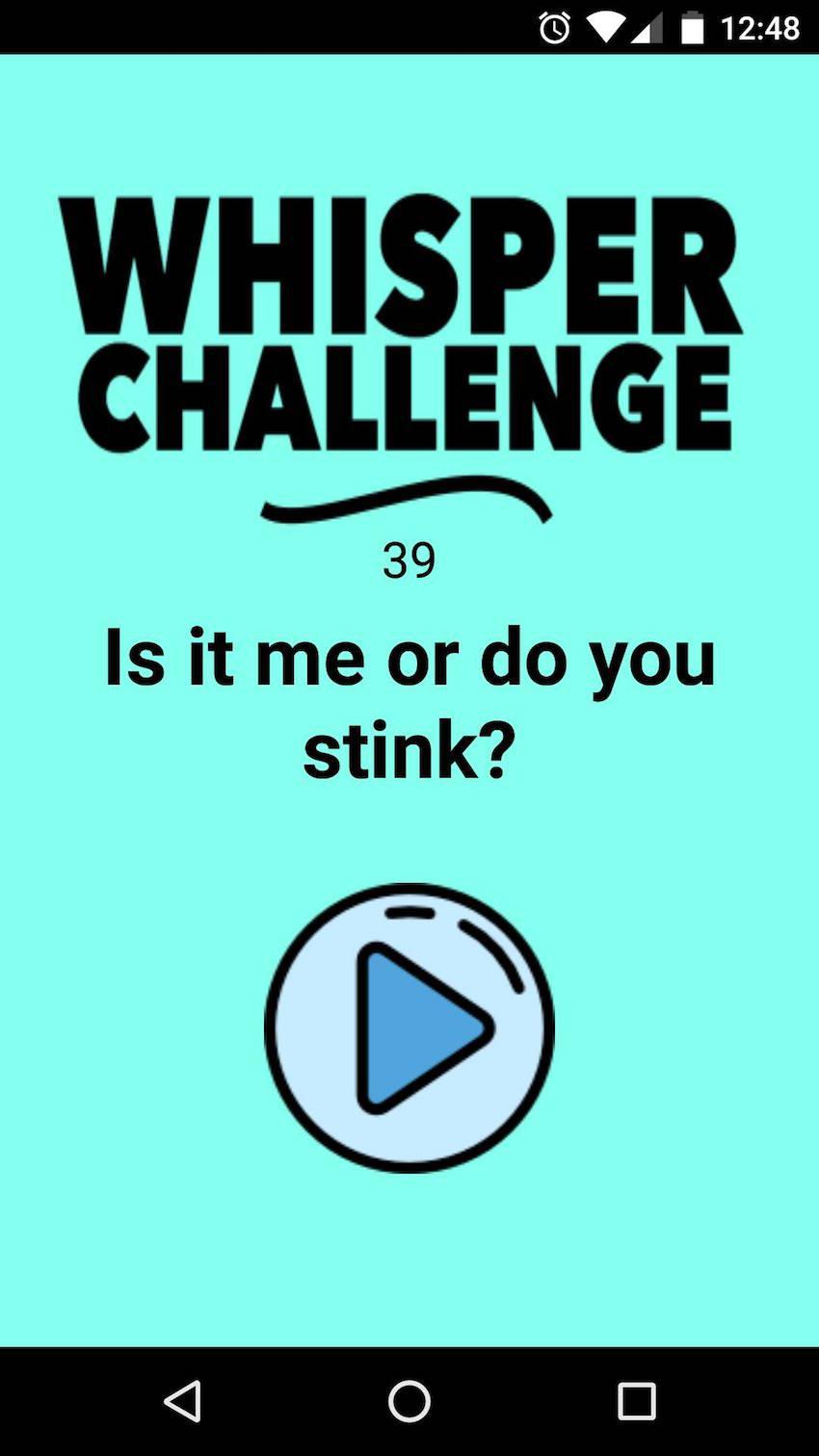 Whisper Challenge