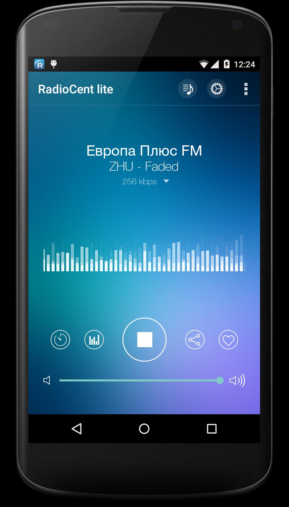 Radiocent - listen online radio from 50.000+ list