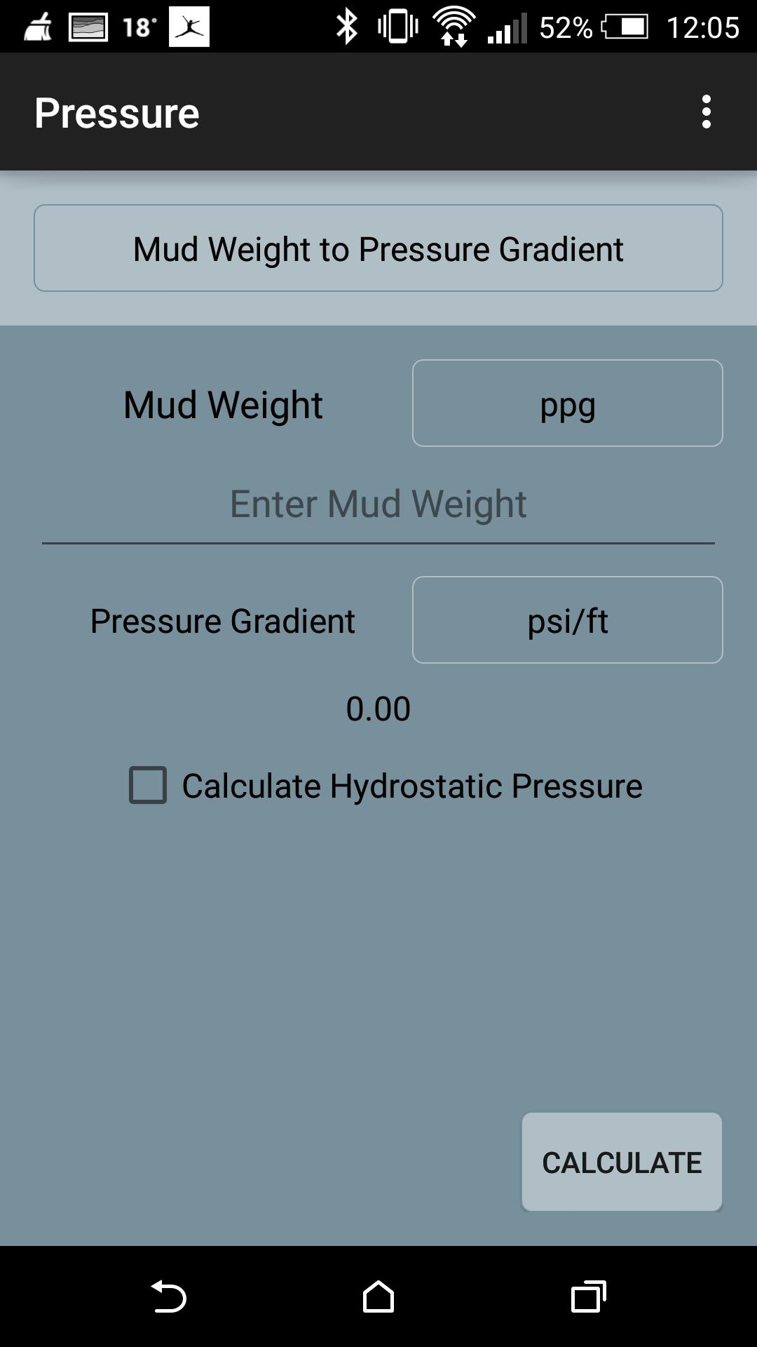 Pressure Calculator