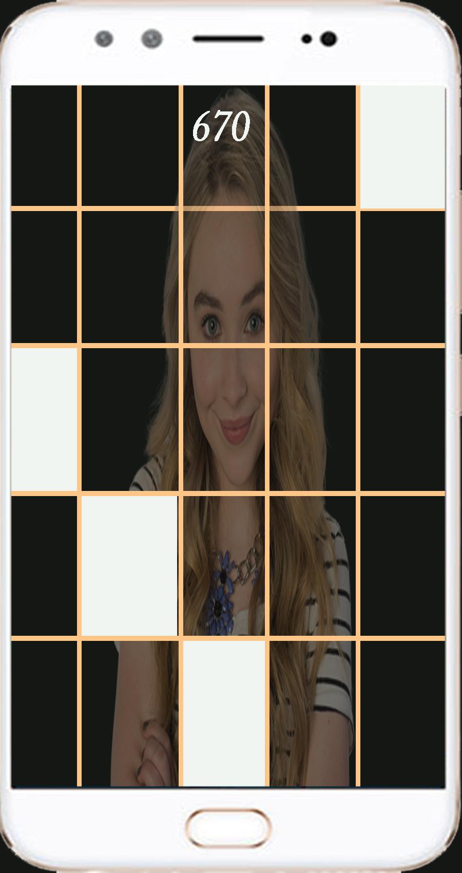 Sabrina Carpenter Piano Game