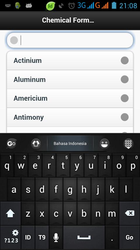 Chemical Formula Dictionary