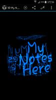 3D My Notes Live Wallpaper
