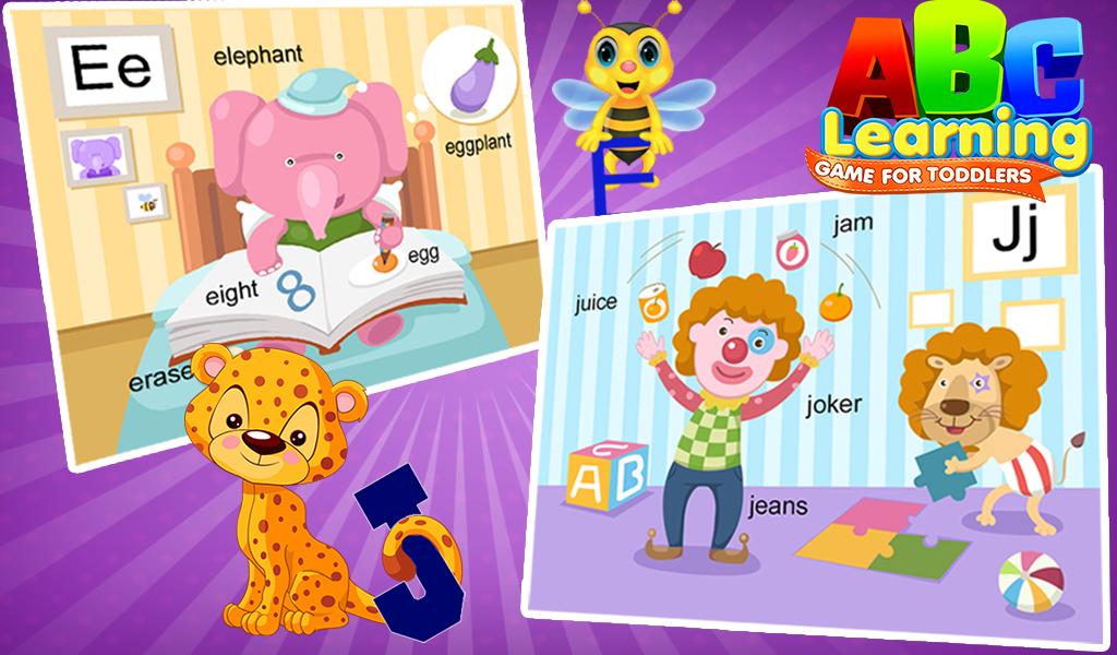 ABC Learning Game For Toddlers