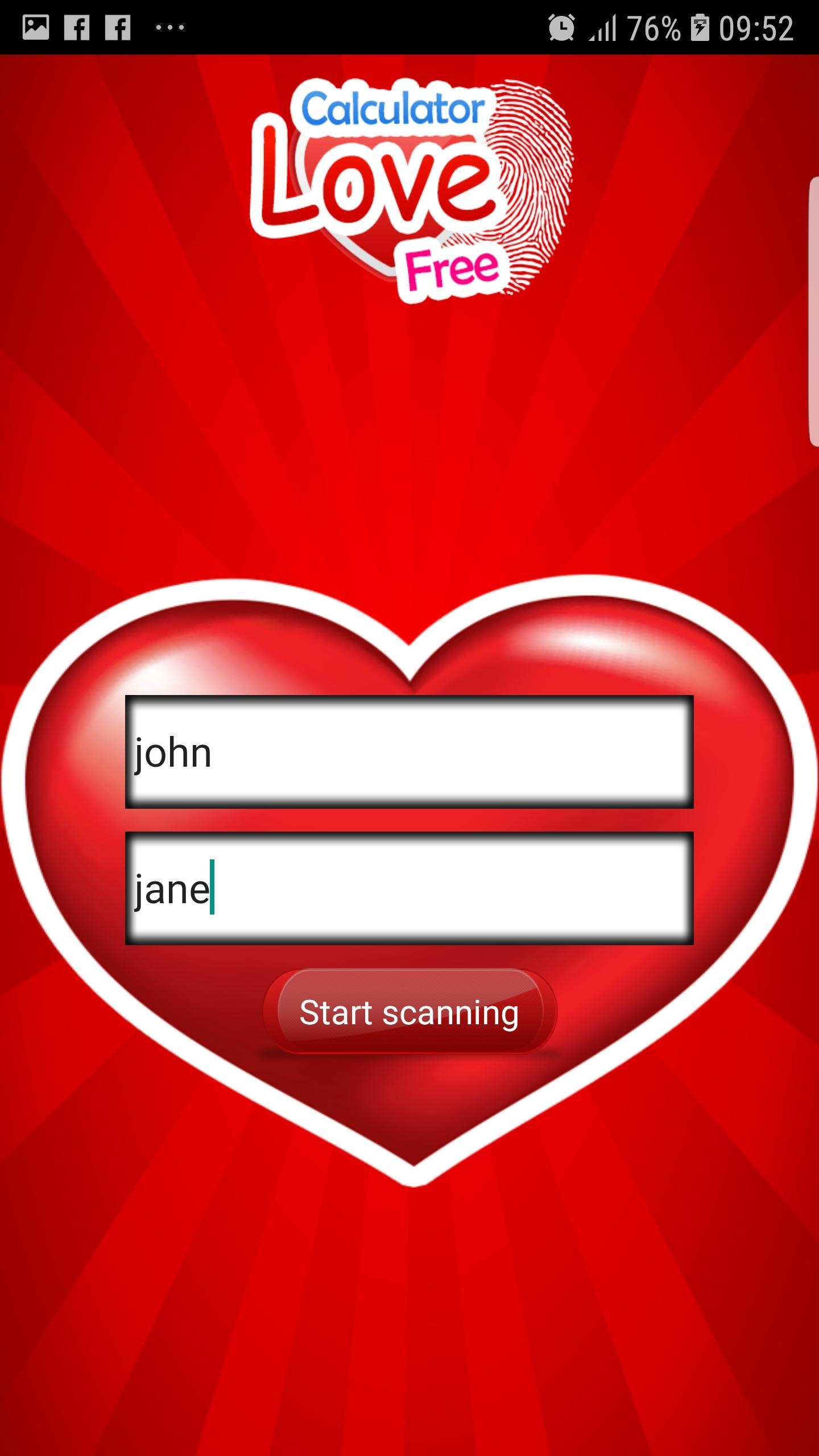 Love Finger Test Plus