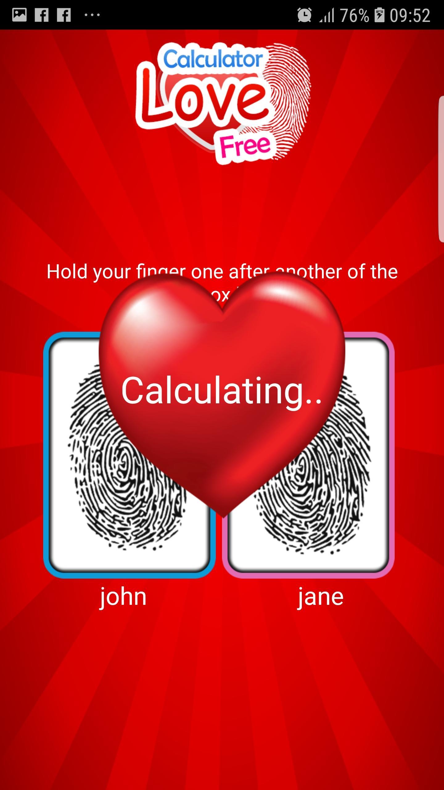 Love Finger Test Plus