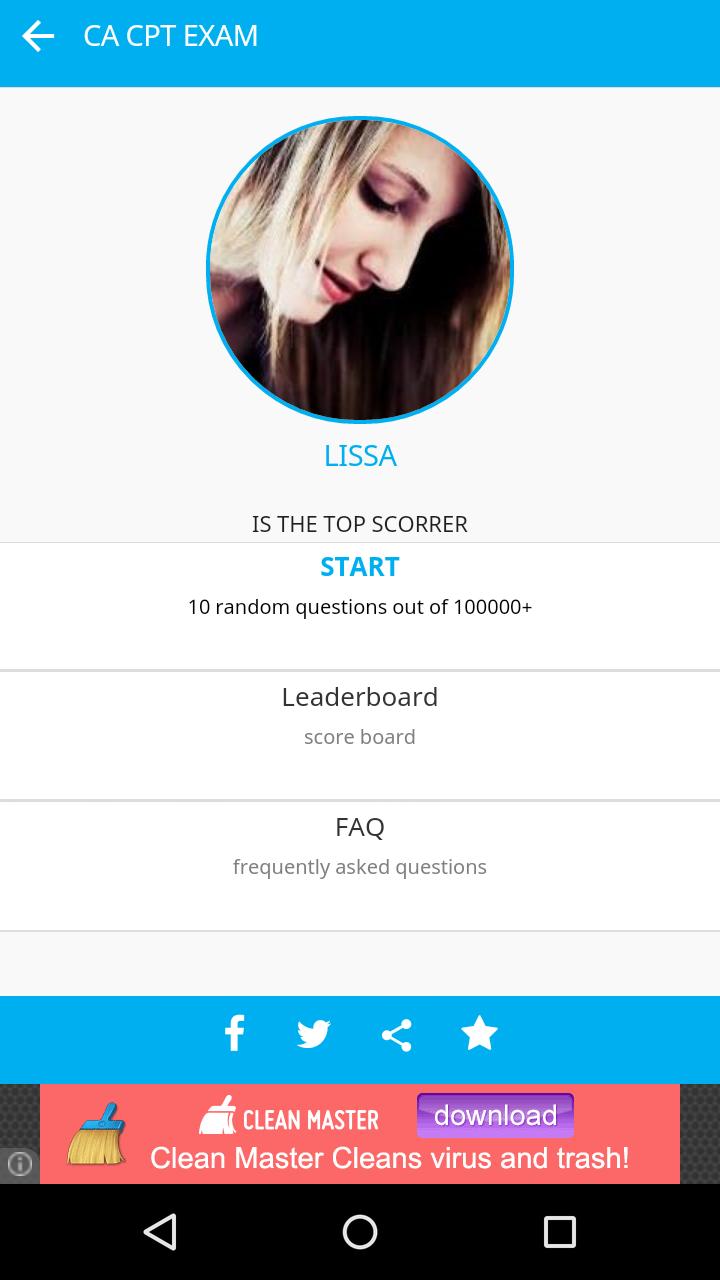 CA CPT Exam-LENQ FREE