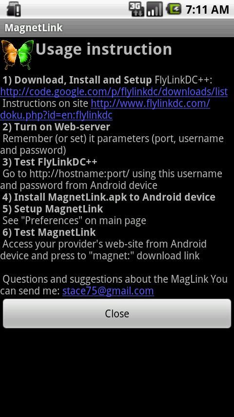 MagnetLink - DC++ support