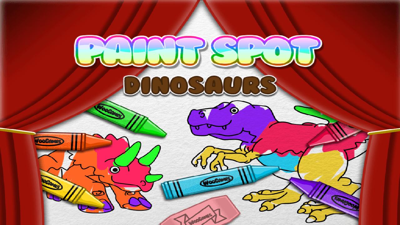 Paint Dinosaurs for Toddlers