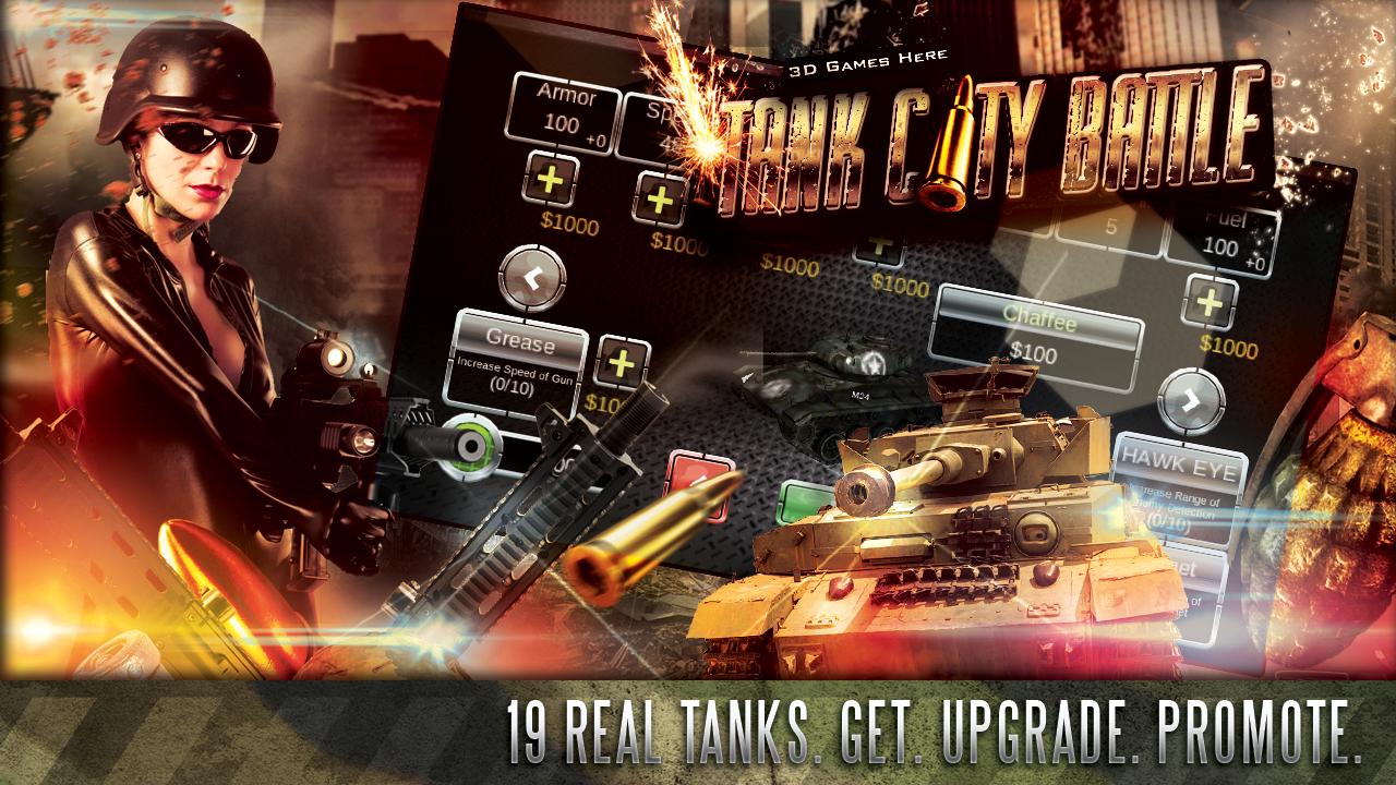 City Tank Battle 3D