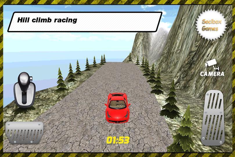Race Car Hill Climb Racing