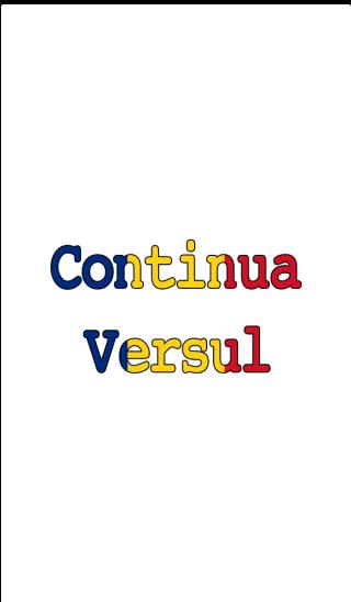 Continua Versul