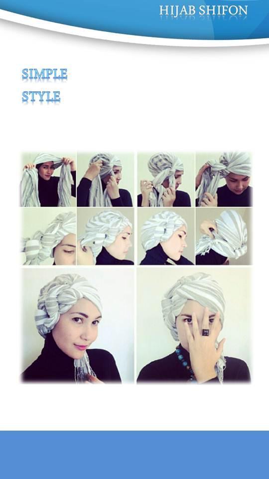 Tutorial Hijab Turban