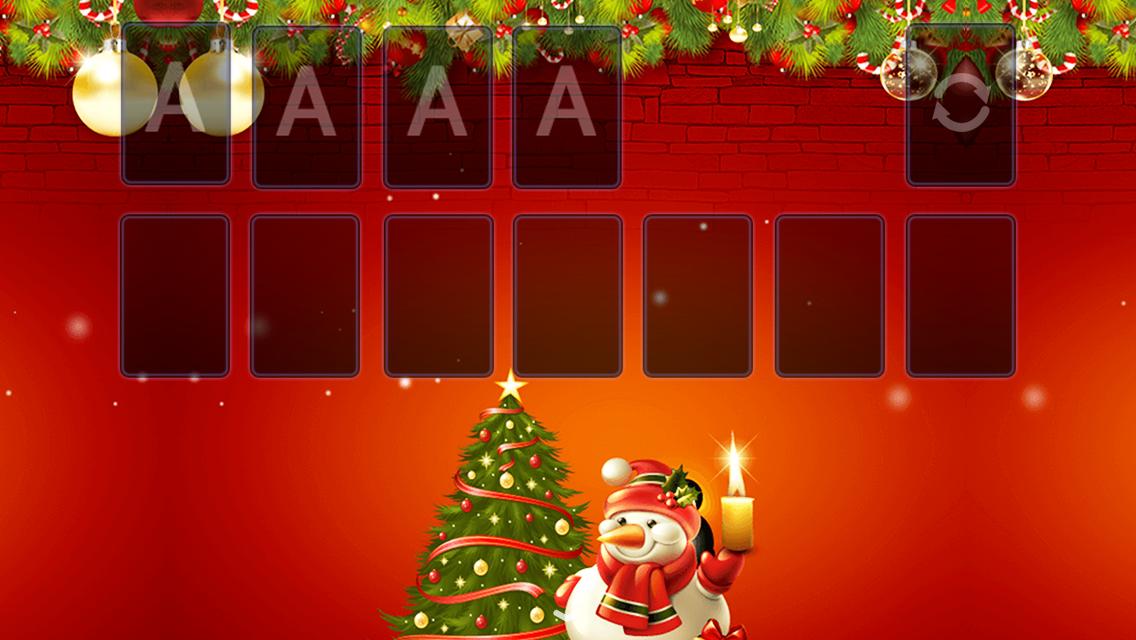 Solitaire MerryChristmas Theme