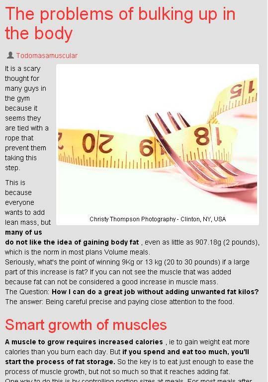 Increase muscle mass