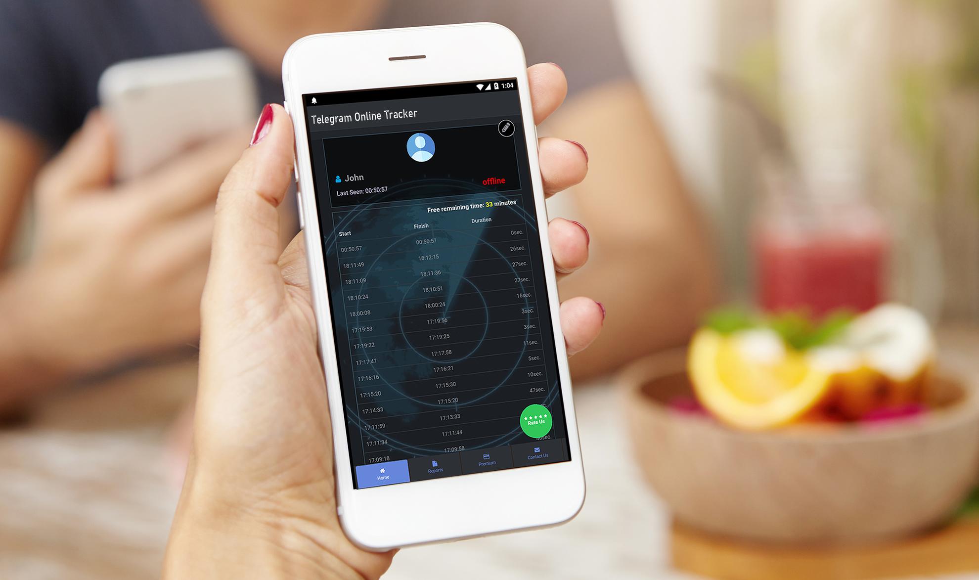 Telegram Online Tracker