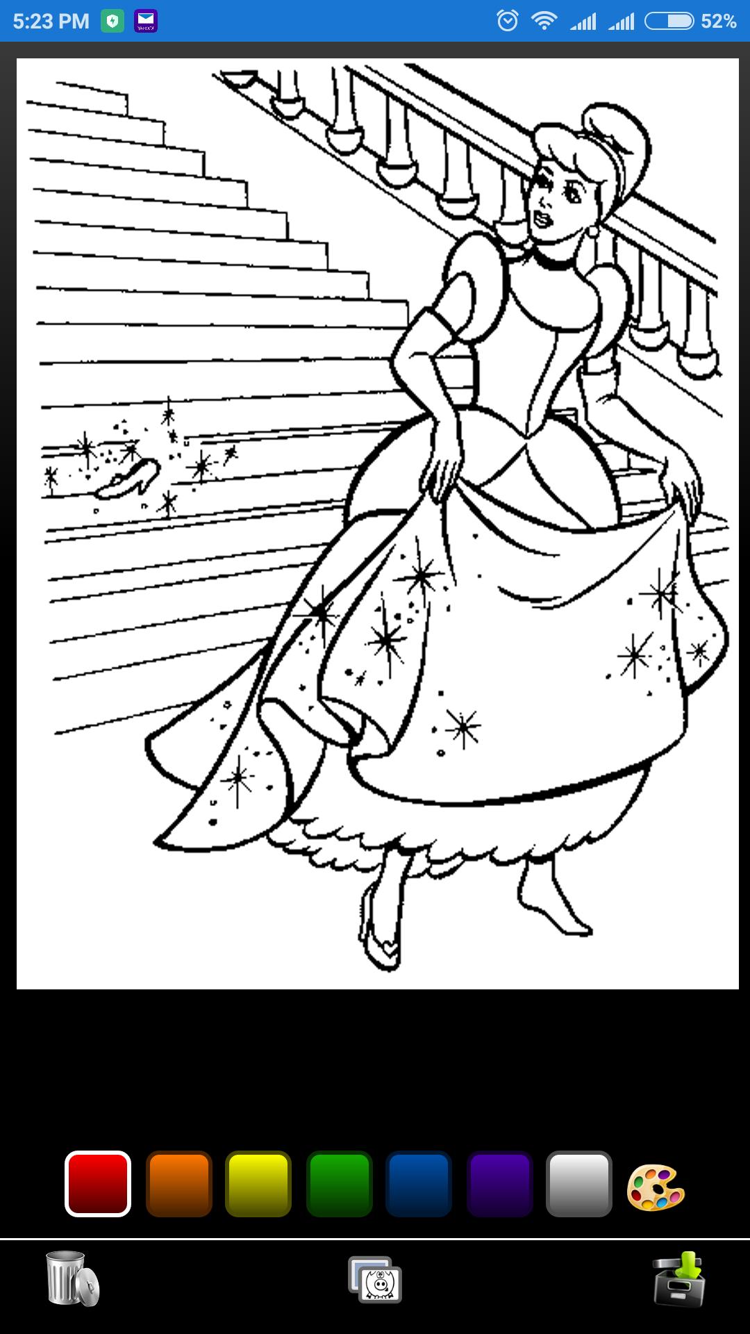 Beautiful Princess Coloring