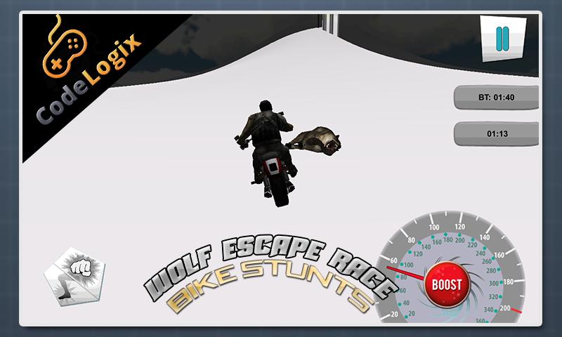 MOTO GP Stunts: Wolf Escape