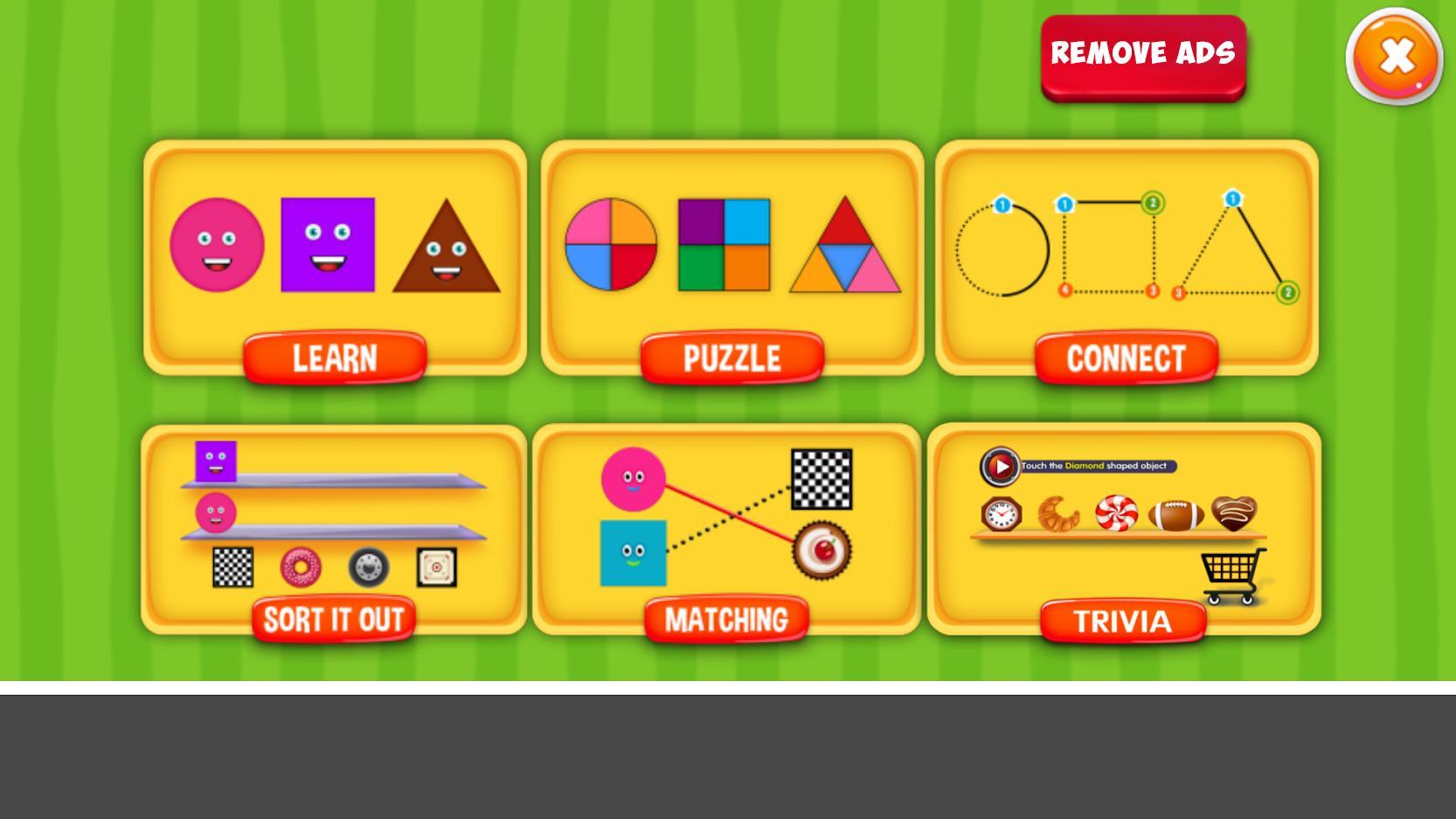 Shapes Puzzles for Kids