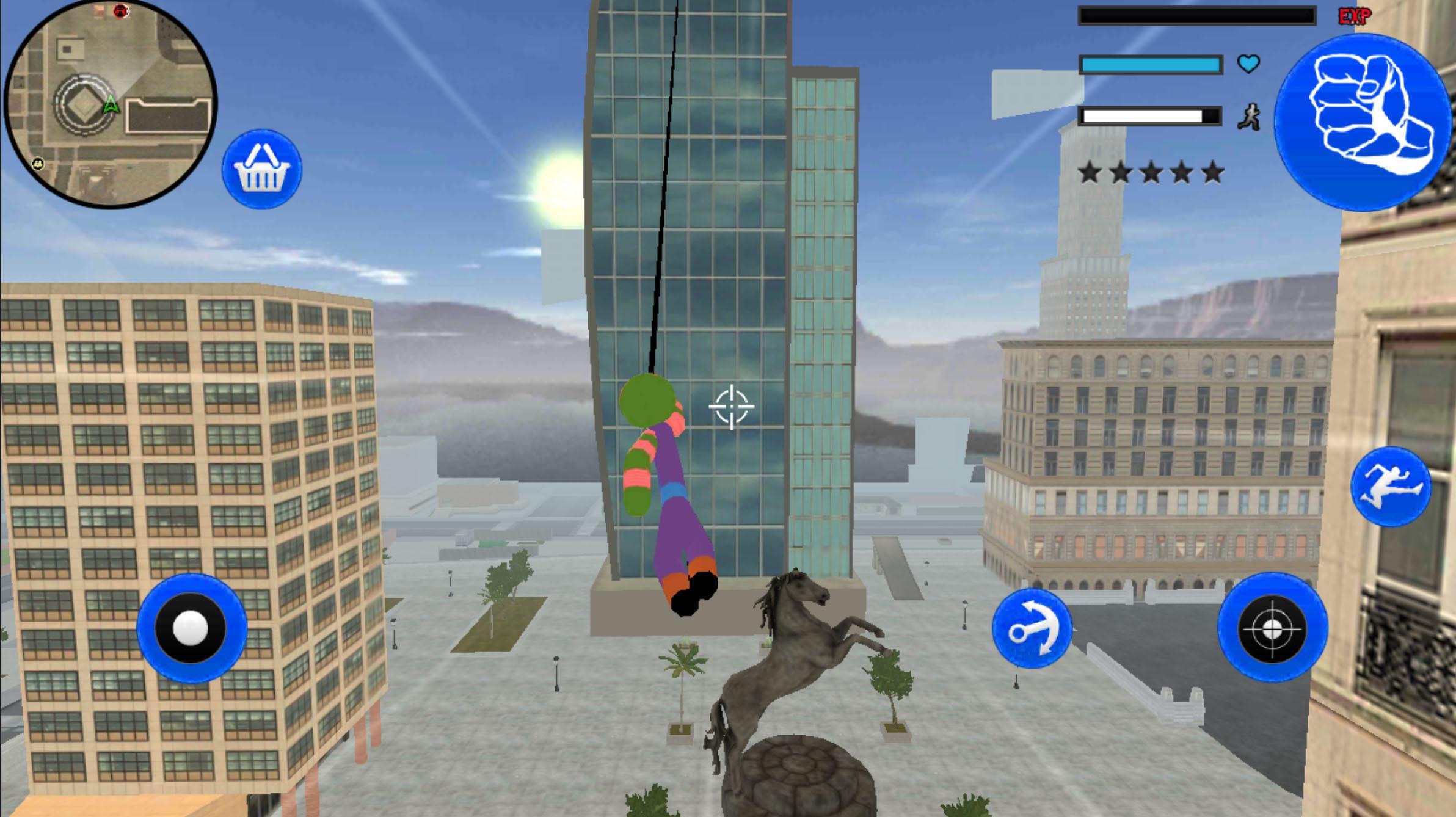 Stickman Biccolo Rope Hero