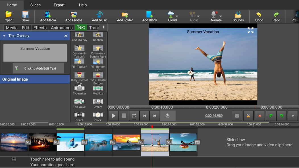 PhotoStage Slideshow