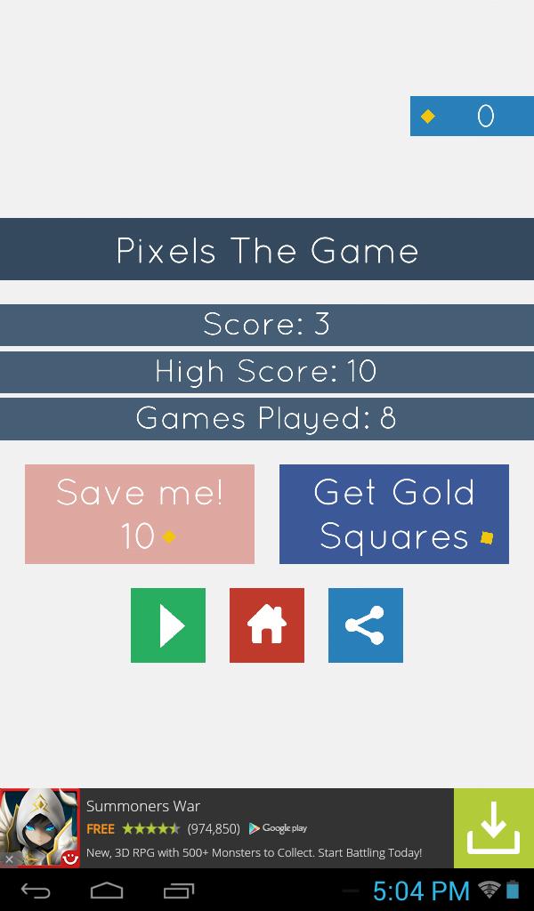 Pixels The Game
