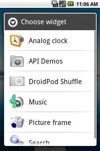 DroidPod Shuffle Silver