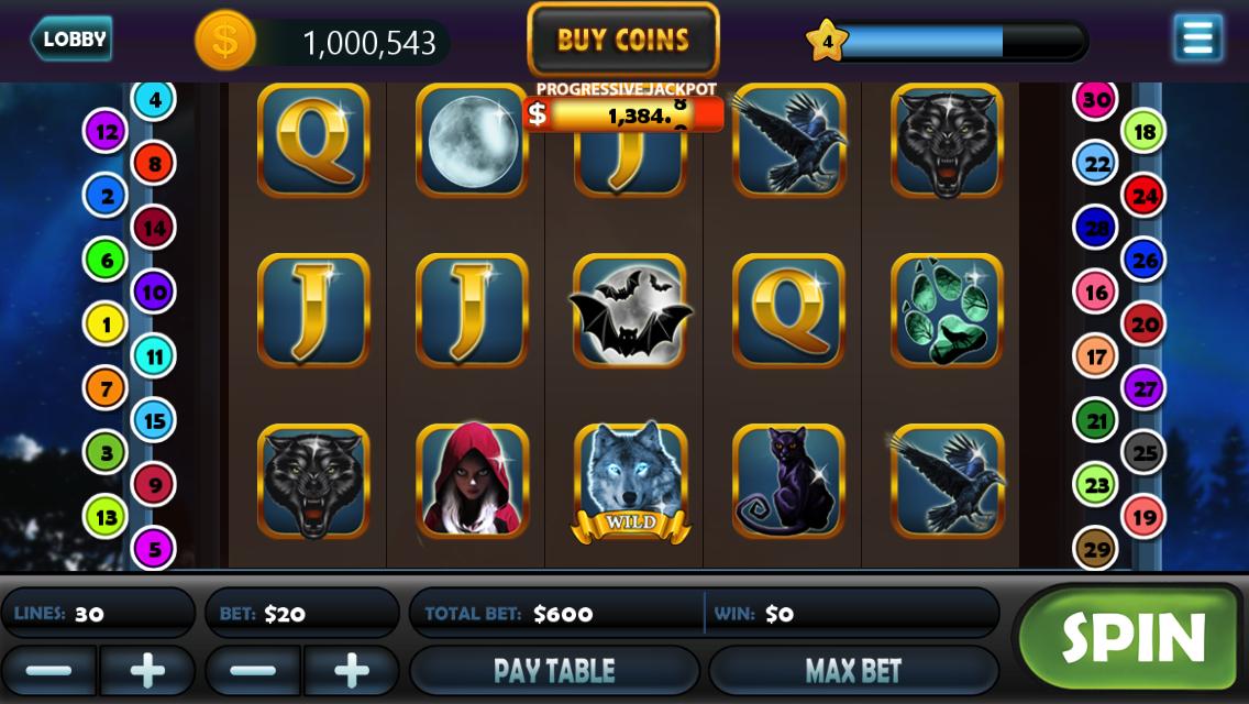 Wild Wolf Casino Slots