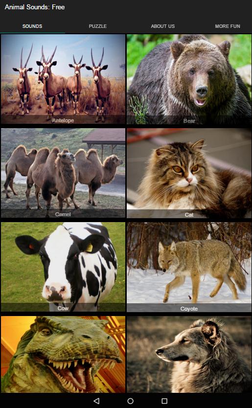 Wild Animal Sounds: For Kids