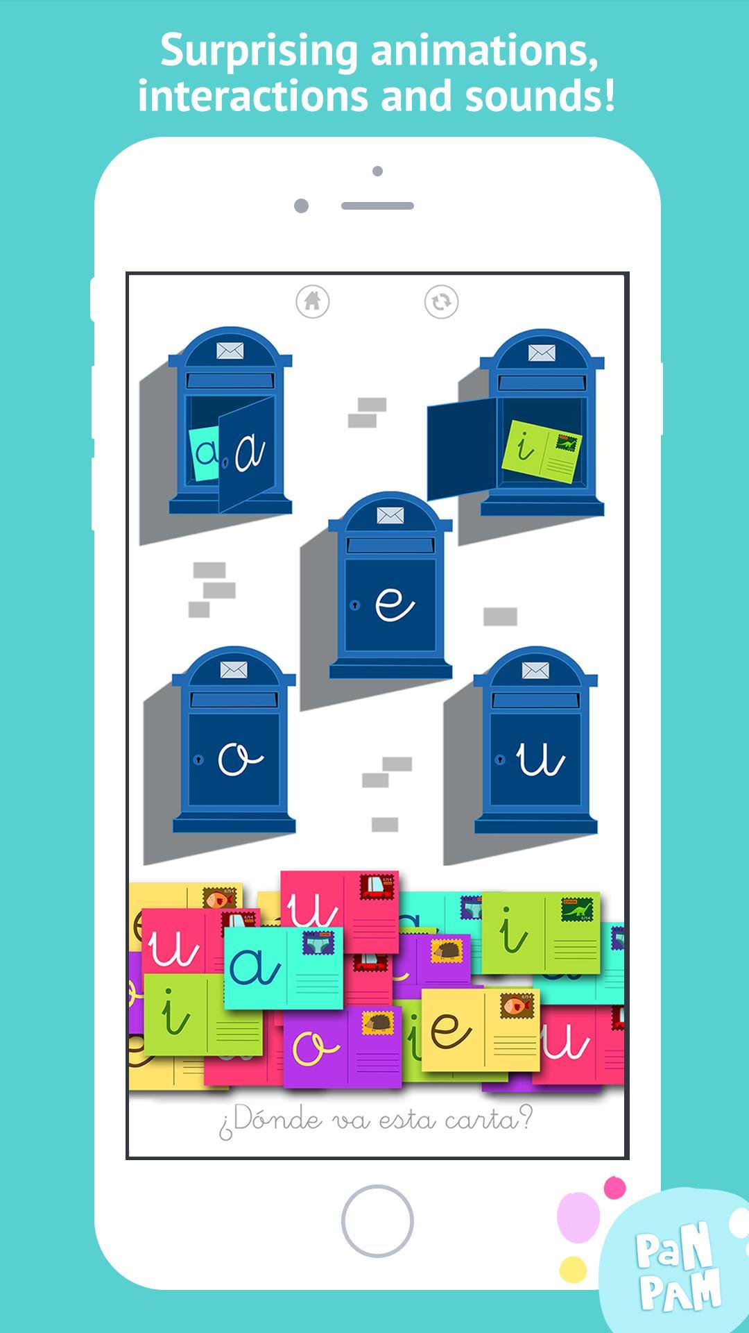 The vowels in Spanish - Lite