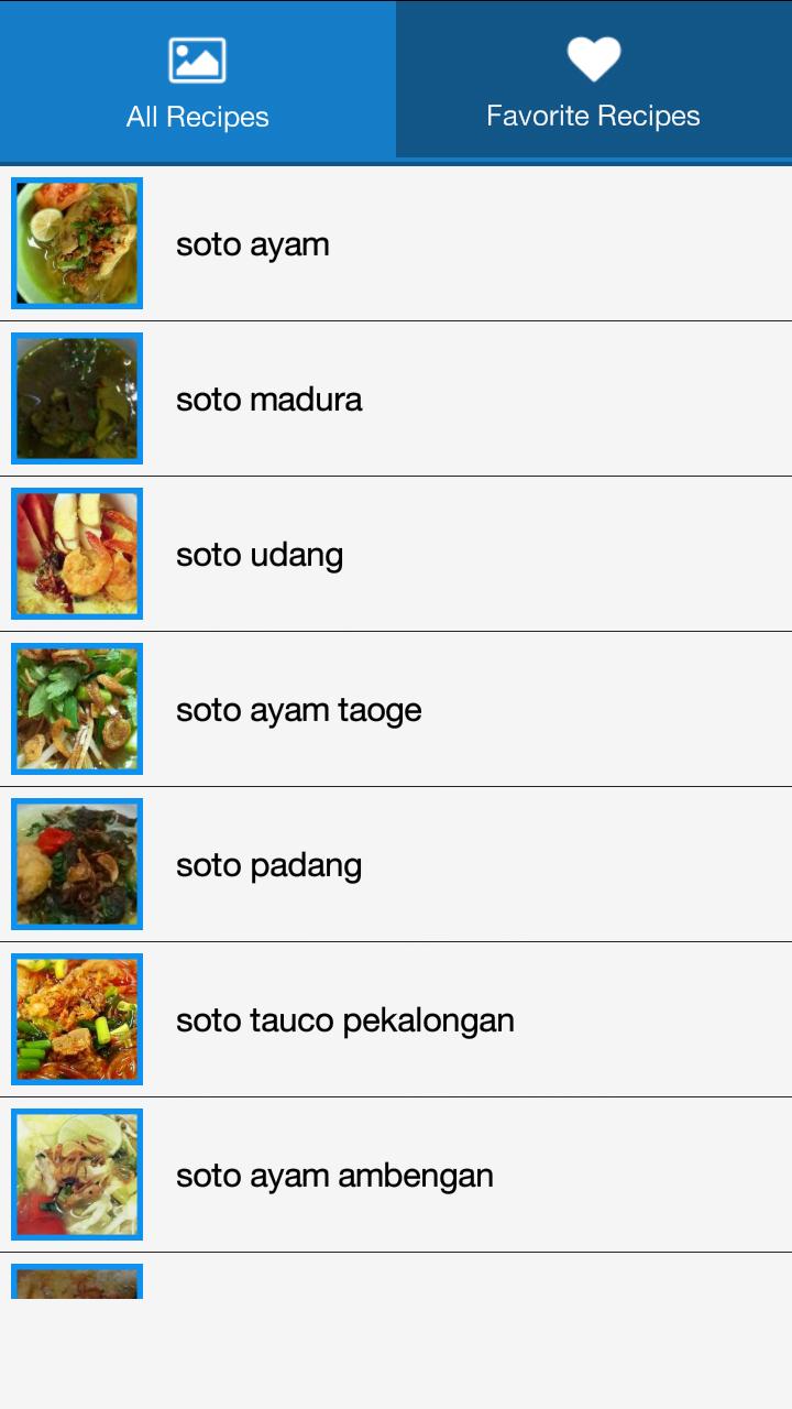 Resep Soto Rawon Pilihan