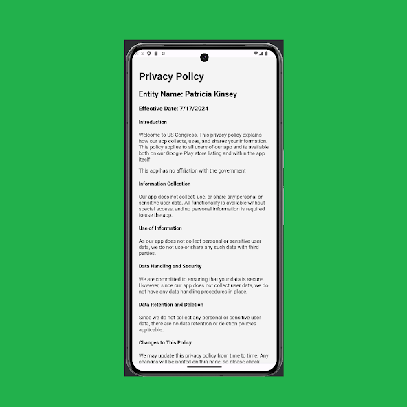 Congress Info (Updating)