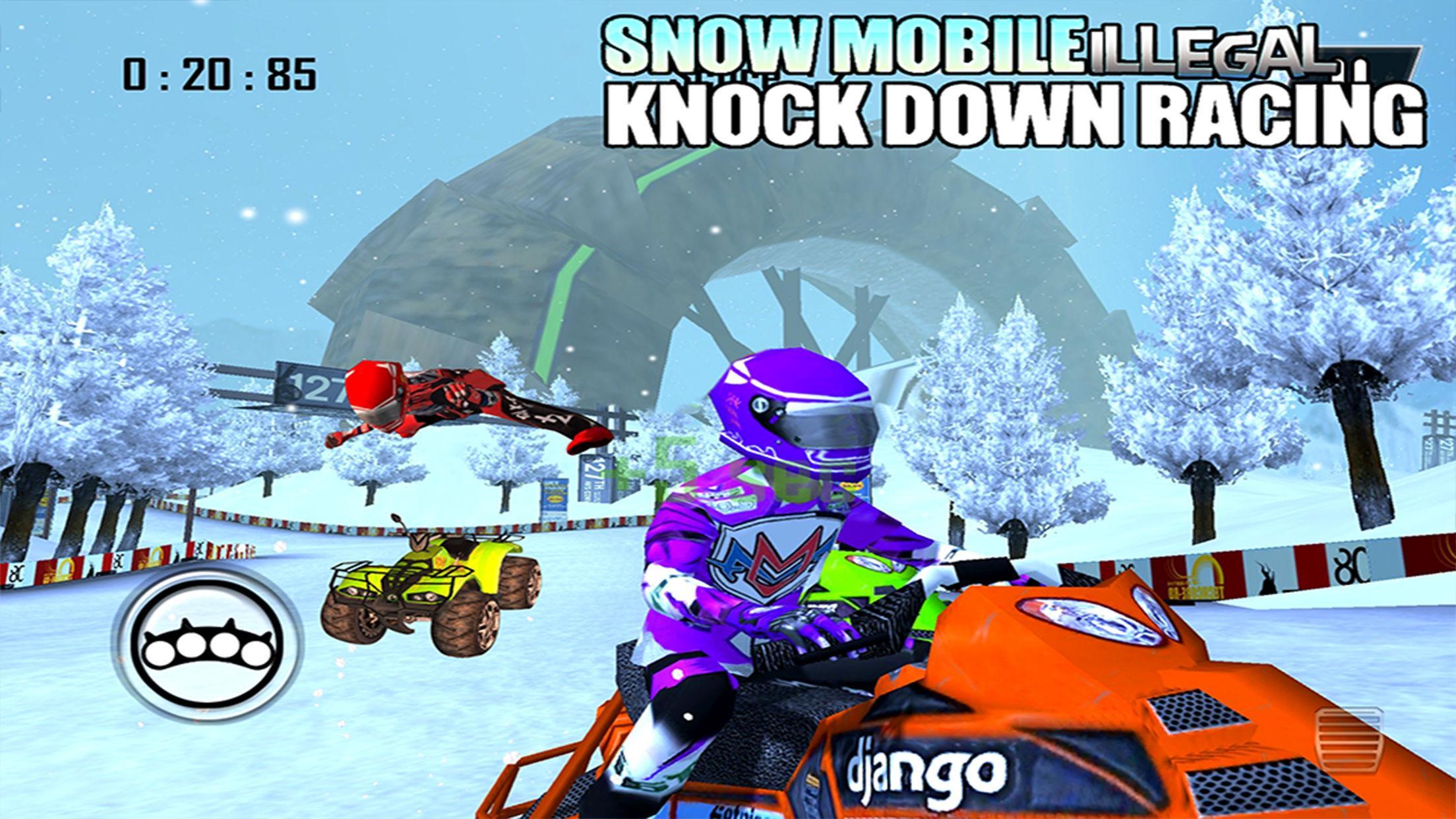 SnowMobile Racing :Bike racing