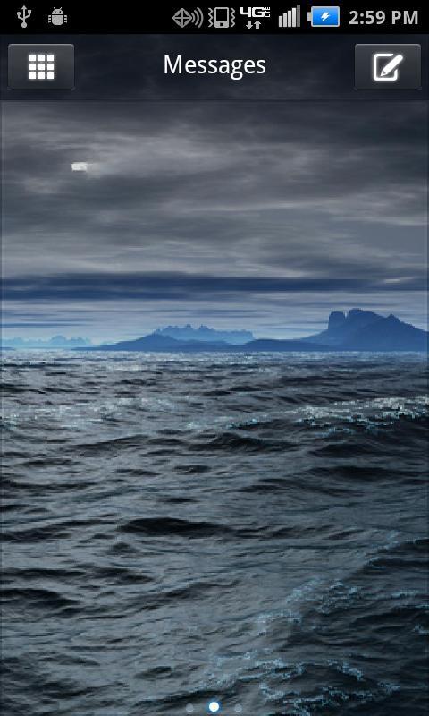 Storm Go SMS Theme Lite