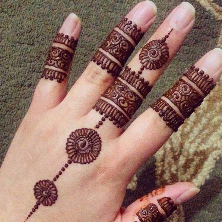 New Simple Mehndi Design