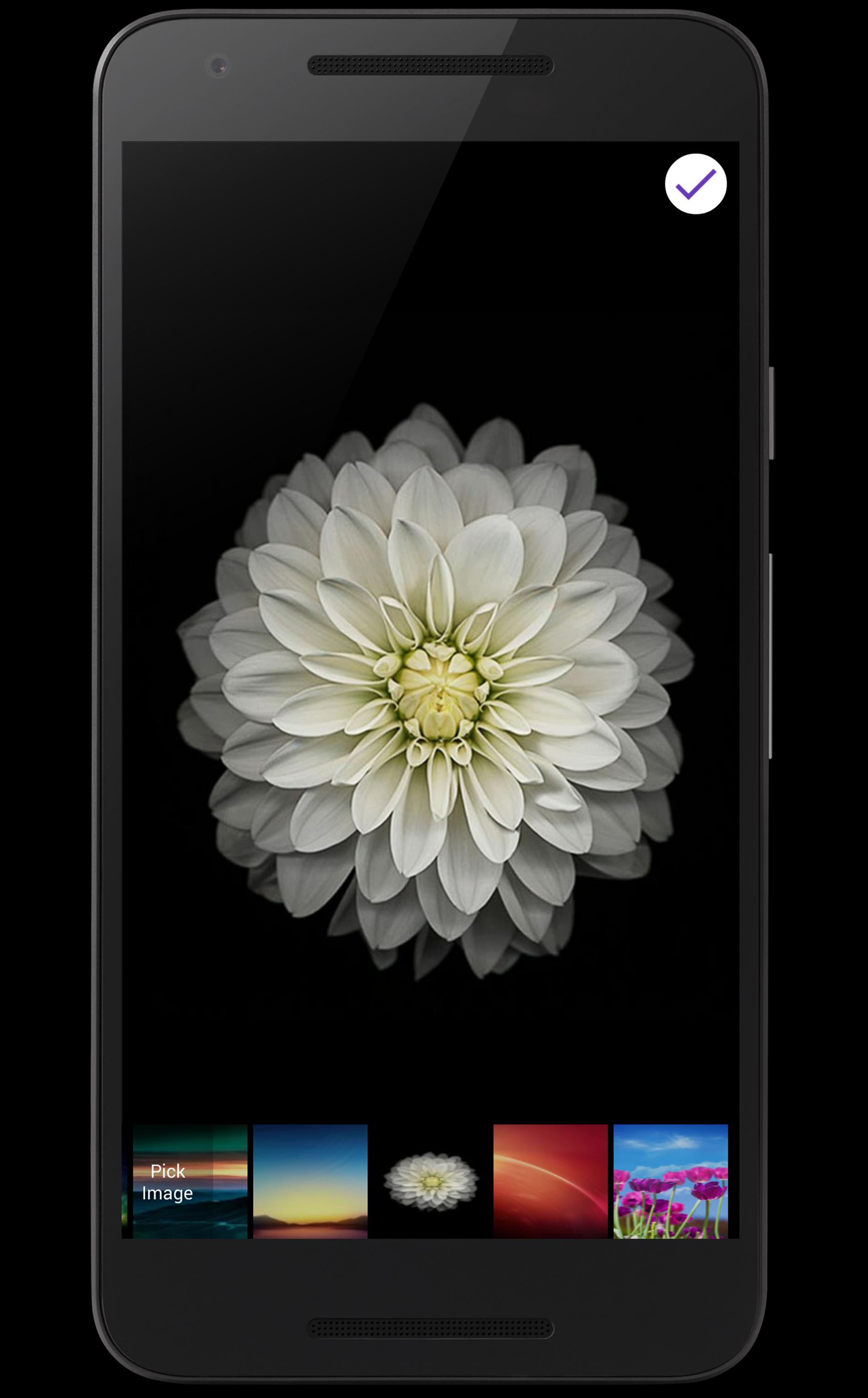 Real fingerprint screen unlock