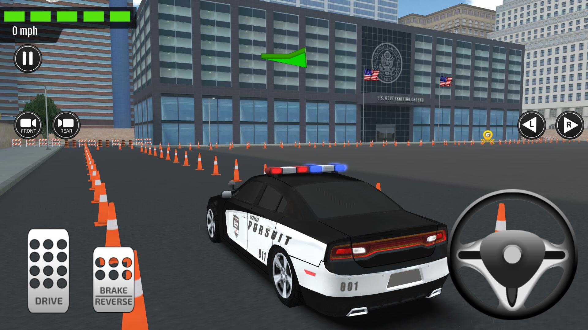 Emergency Car Driving Simulator