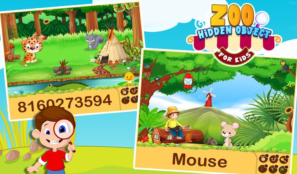 Zoo Hidden Object For Kids