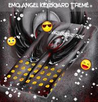 Emo Angel Keyboard Theme
