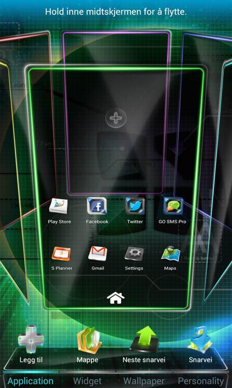 Next Launcher Norwegian Lang