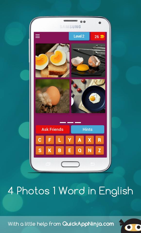 4 Photos 1 Word in English