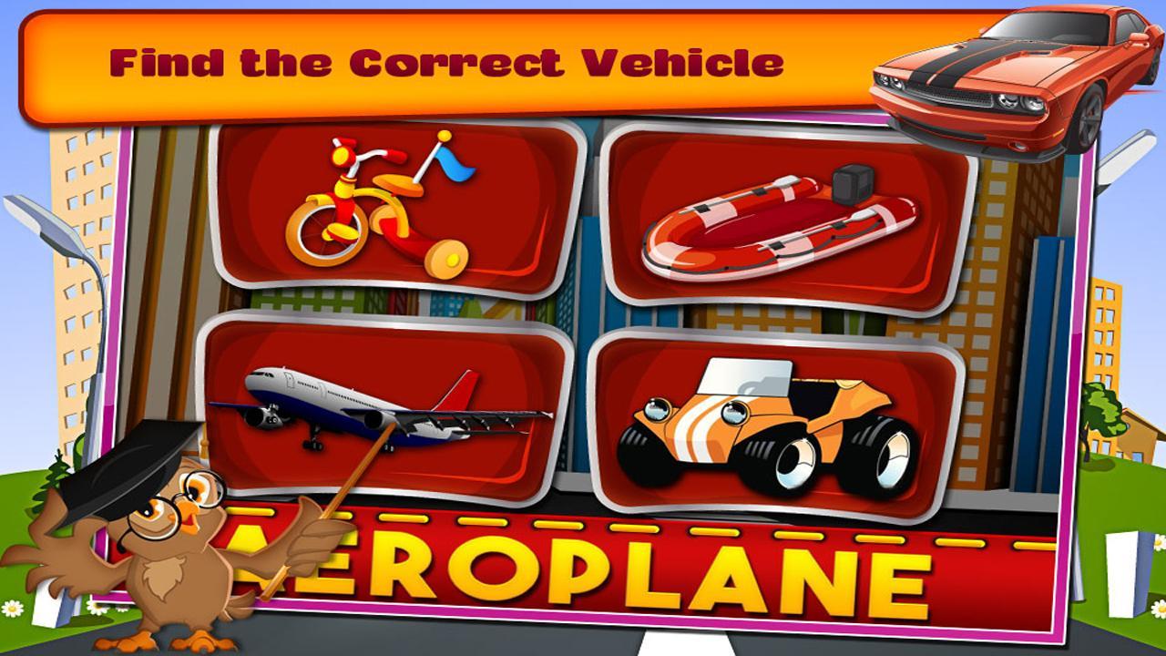 Learn Vehicle Kids e-Learning