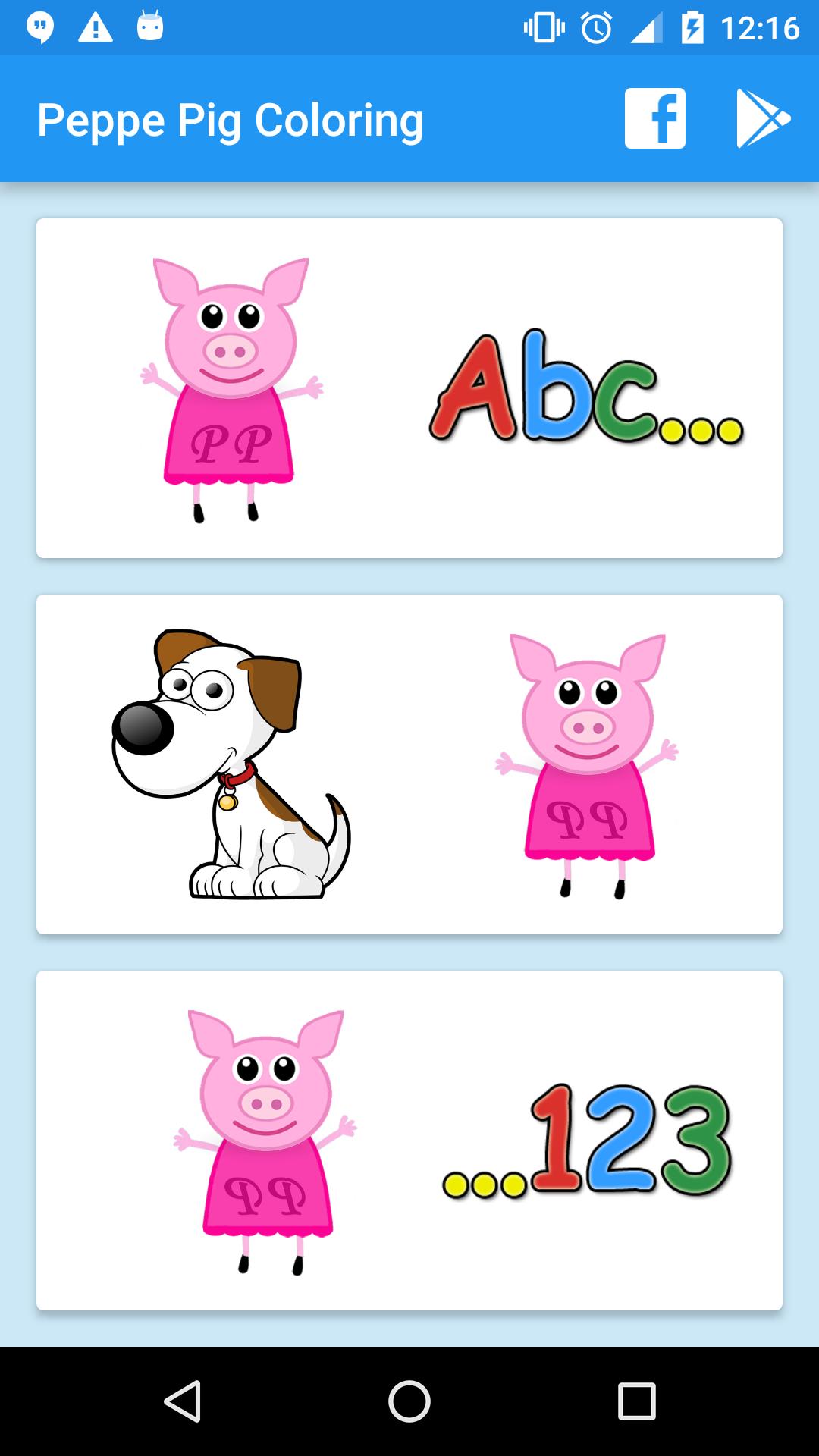 Peppe Pig Coloring Book