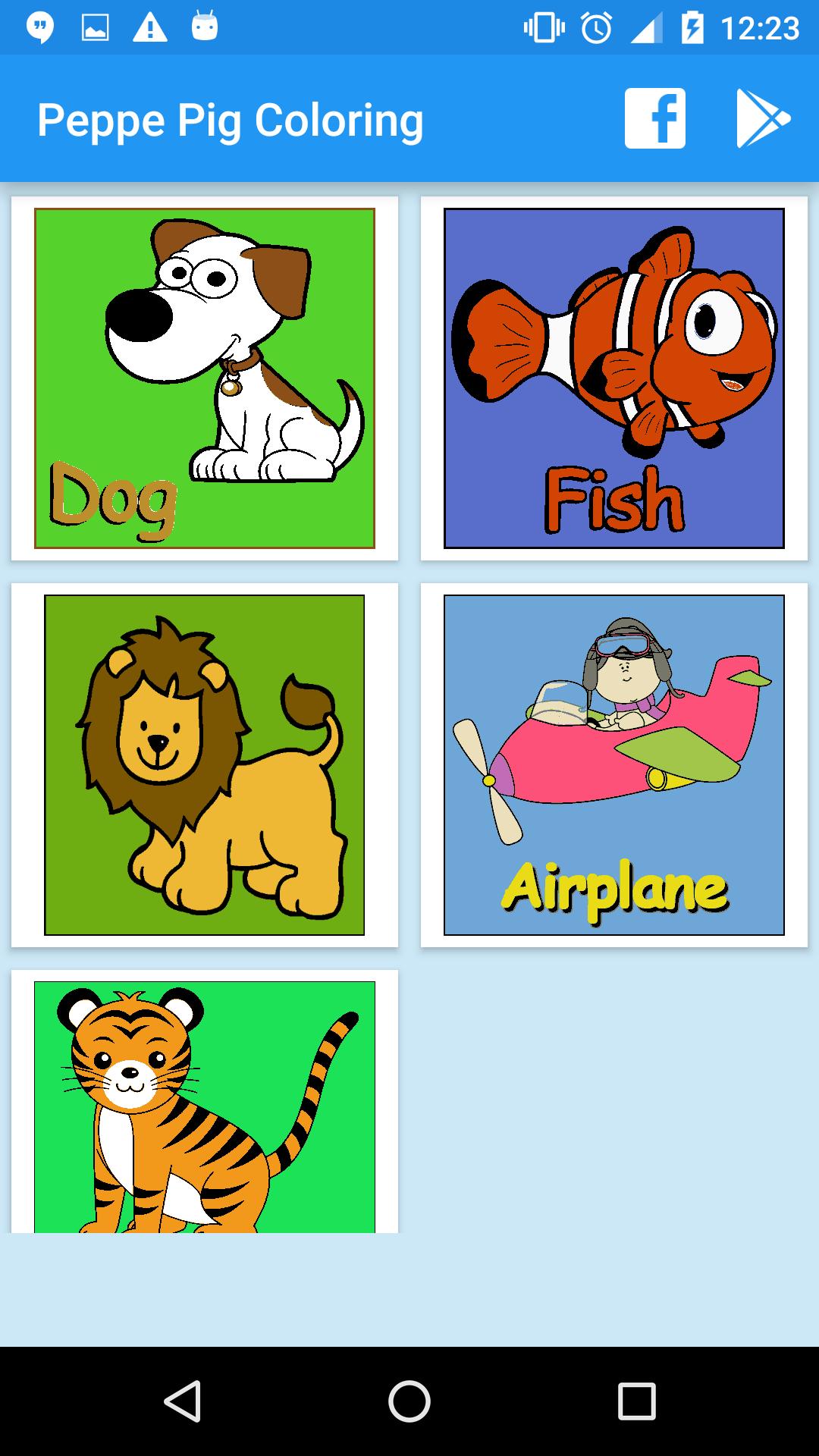 Peppe Pig Coloring Book