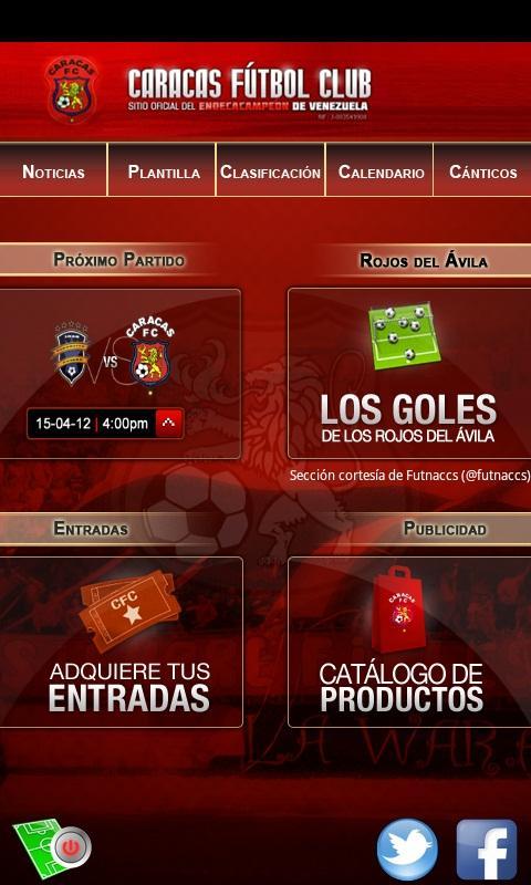 Caracas FC para Premium Phones