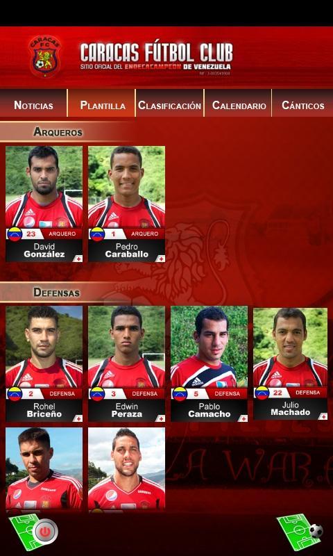 Caracas FC para Premium Phones