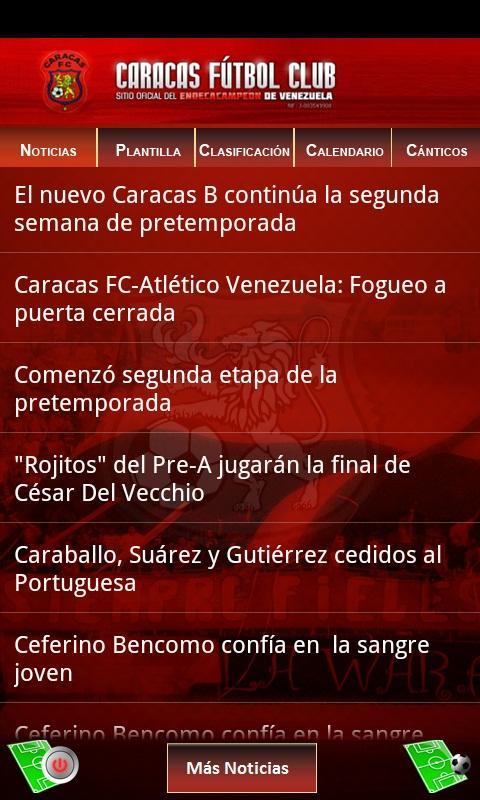 Caracas FC para Premium Phones