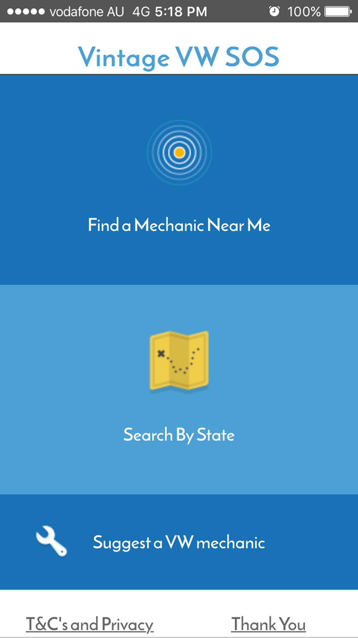 Vintage VW SOS (Australia)