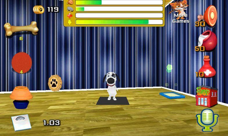 Pet talking dog 3d