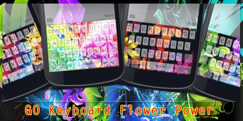 GO Keyboard Flower Power